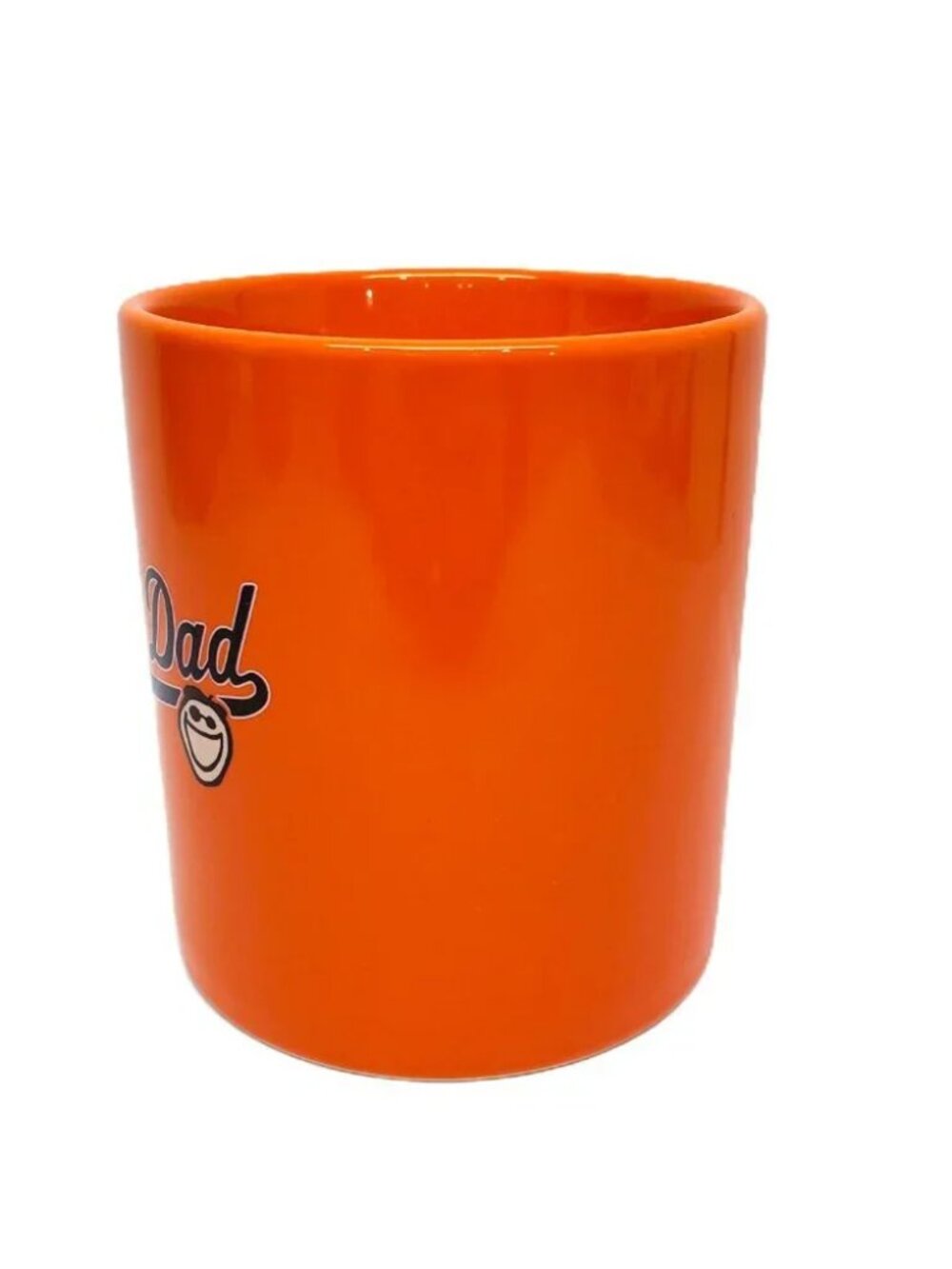 LIFE IS GOOD Grateful Dad Coffee Tea Orange Mug Cup - Picture 3 of 7